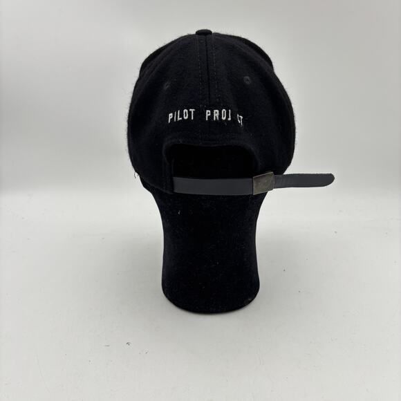 Ebbets Field Flannels Pilot Project Hat Leather Strapback - Picture 4 of 11